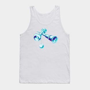 Kendama (Blue) Tank Top